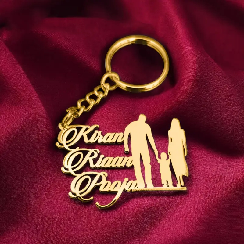 Custom Family Number Name Keyc - Men'S Fashion Gold Chain recensie en prijs