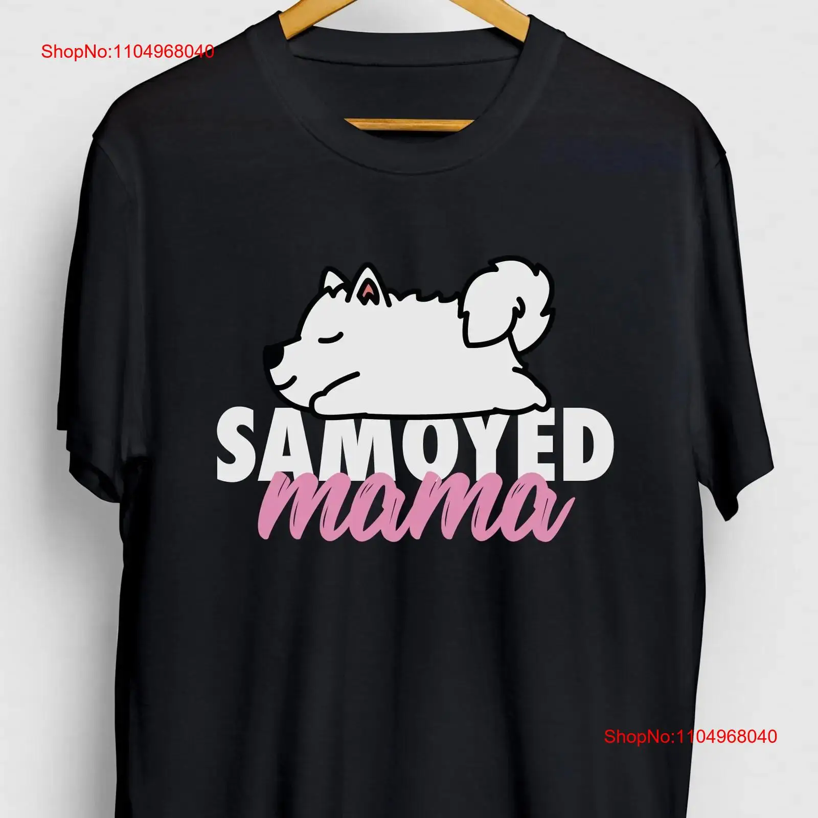 Samoyed T Shirt Dog Mama Pink  - Men'S Fashion Pink Shirt recensie en prijs