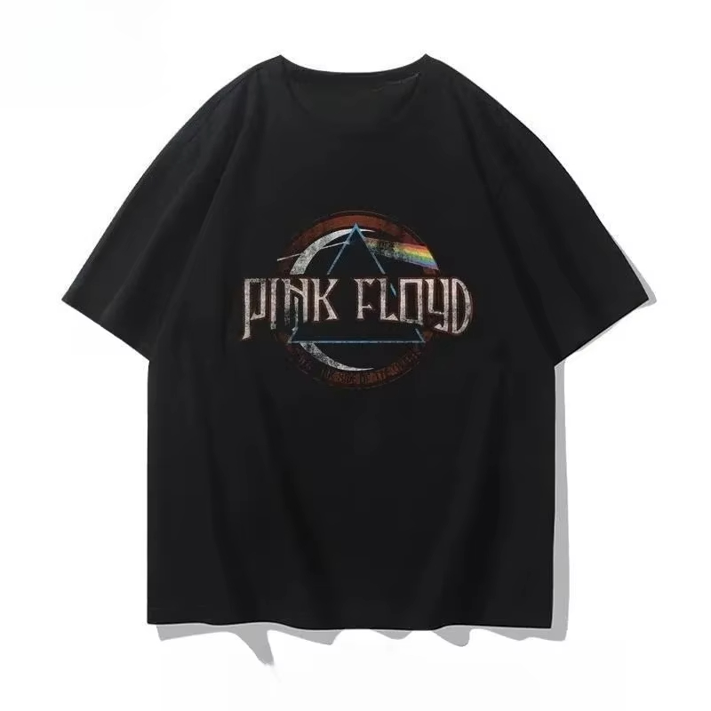 Pink Floyd Graphic Print T-shi - Men'S Fashion Pink Shirt recensie en prijs