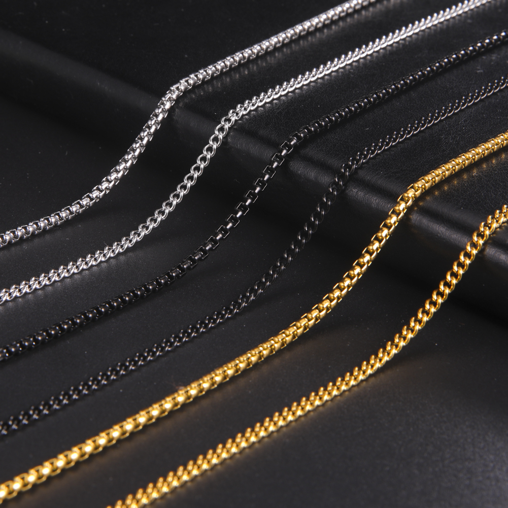 Skyrim Fashion 60cm Long Box C - Men'S Fashion Gold Chain recensie en prijs