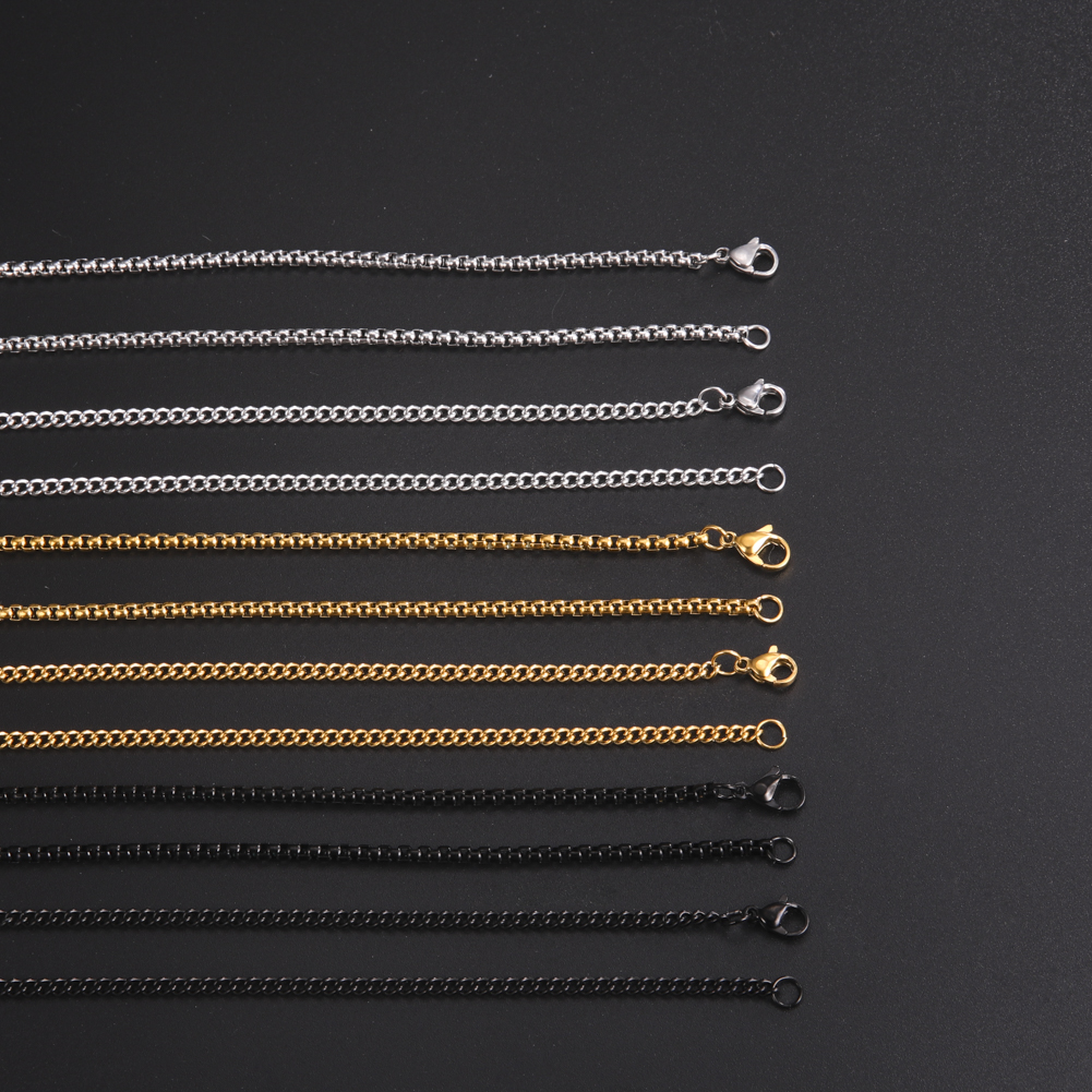 Skyrim Fashion 60cm Long Box C - Men'S Fashion Gold Chain recensie en prijs