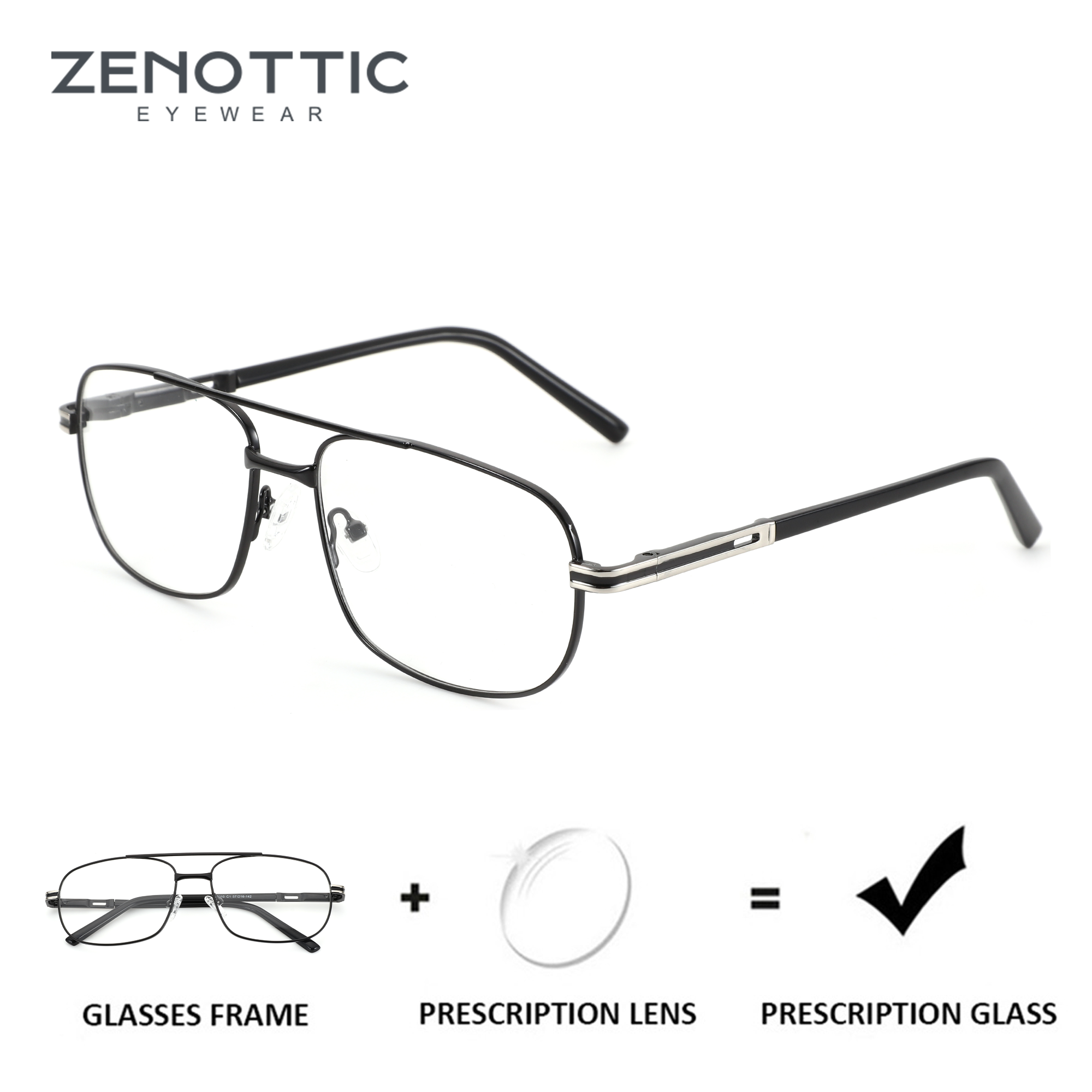 ZENOTTIC (XL Size) 2026 Fashio - Men'S Fashion Glasses 2026 recensie en prijs