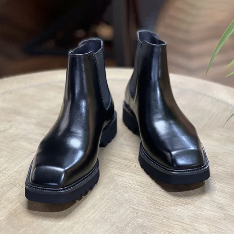 Elegant Mens Genuine Leather B - Men Fashion Elegant recensie en prijs
