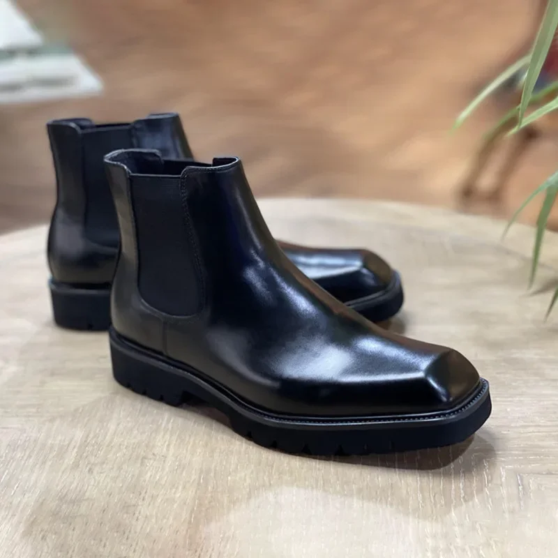 Elegant Mens Genuine Leather B - Men Fashion Elegant recensie en prijs