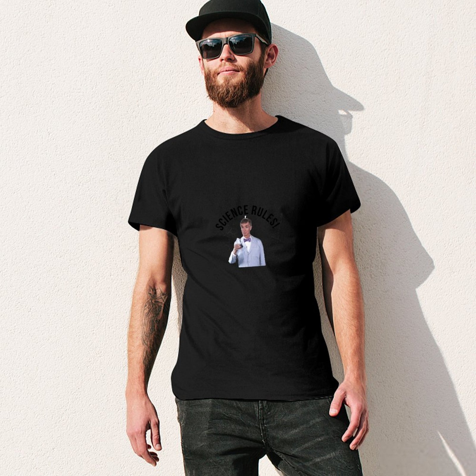 Bill Nye- Science Rules T-Shir - Men'S Fashion Rules recensie en prijs