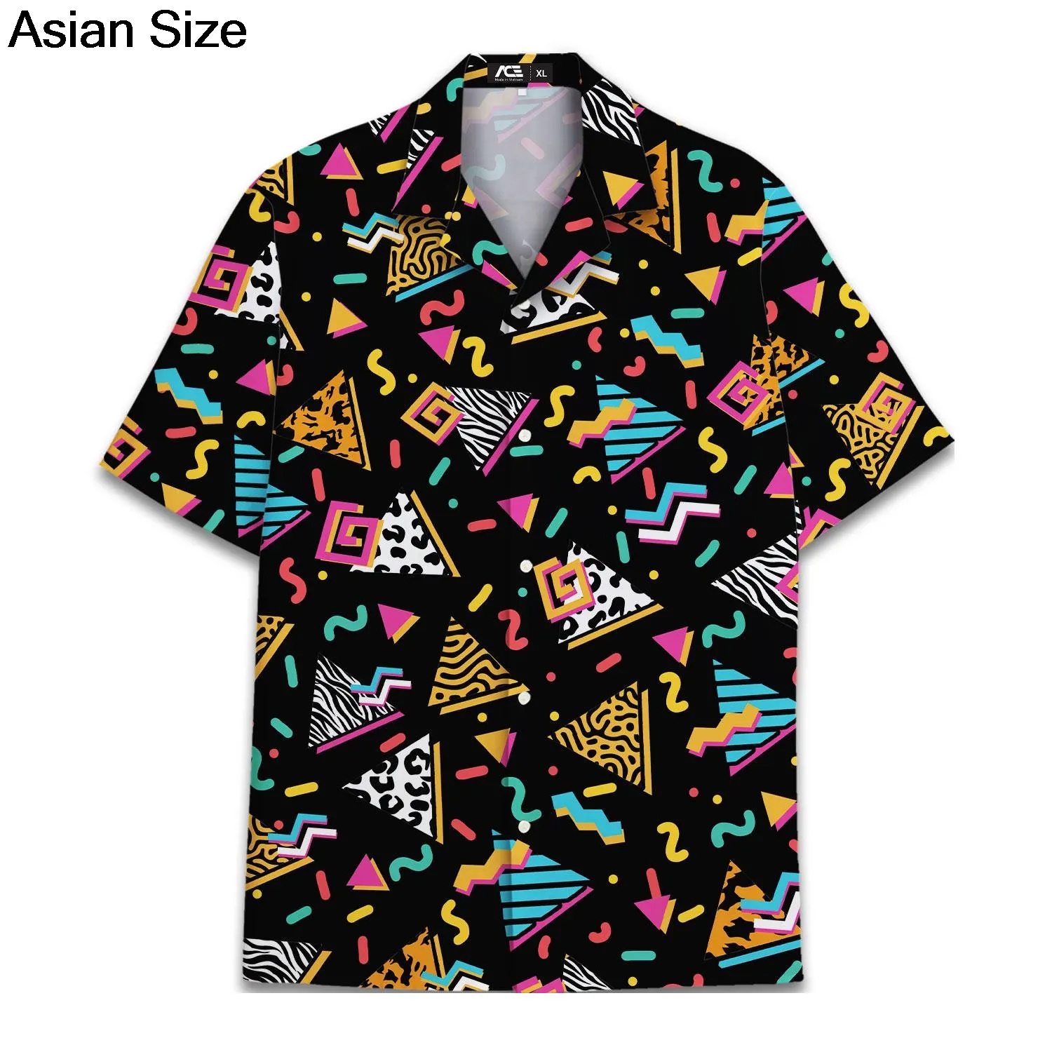Retro 80s Pop Art Hawaiian Shi - Men'S Fashion From The 80S recensie en prijs