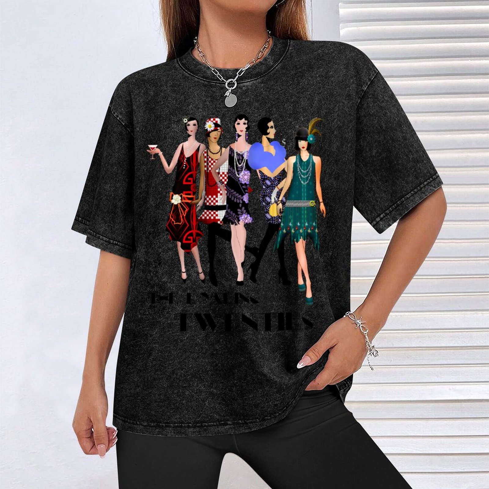 Roaring 20s Flapper Girls T-Sh - Men'S Fashion Roaring 20S recensie en prijs