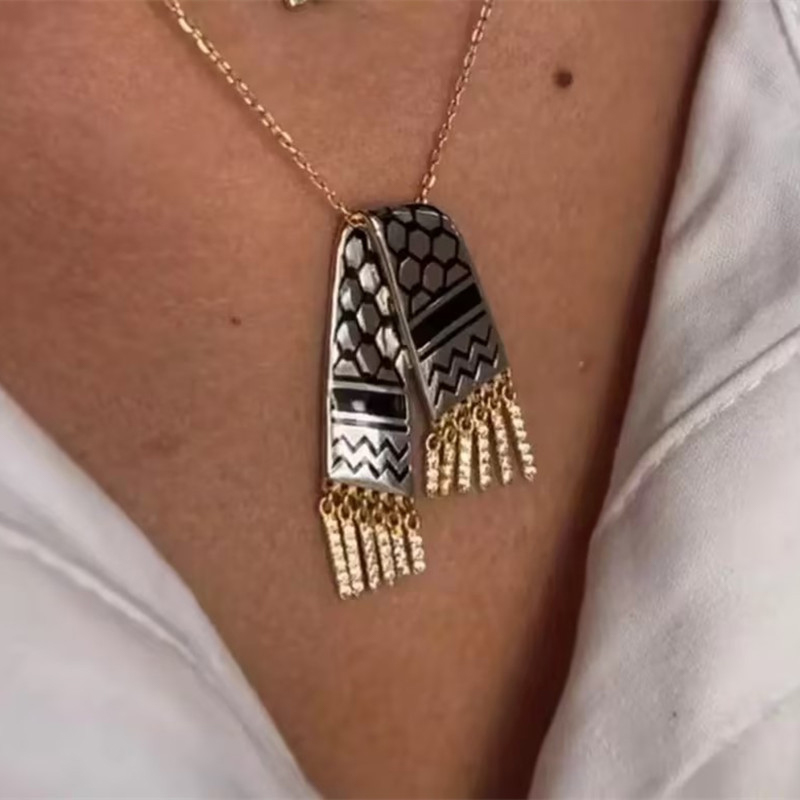 Stainless Steel Scarf Shape Zi - Men'S Fashion Qatar recensie en prijs