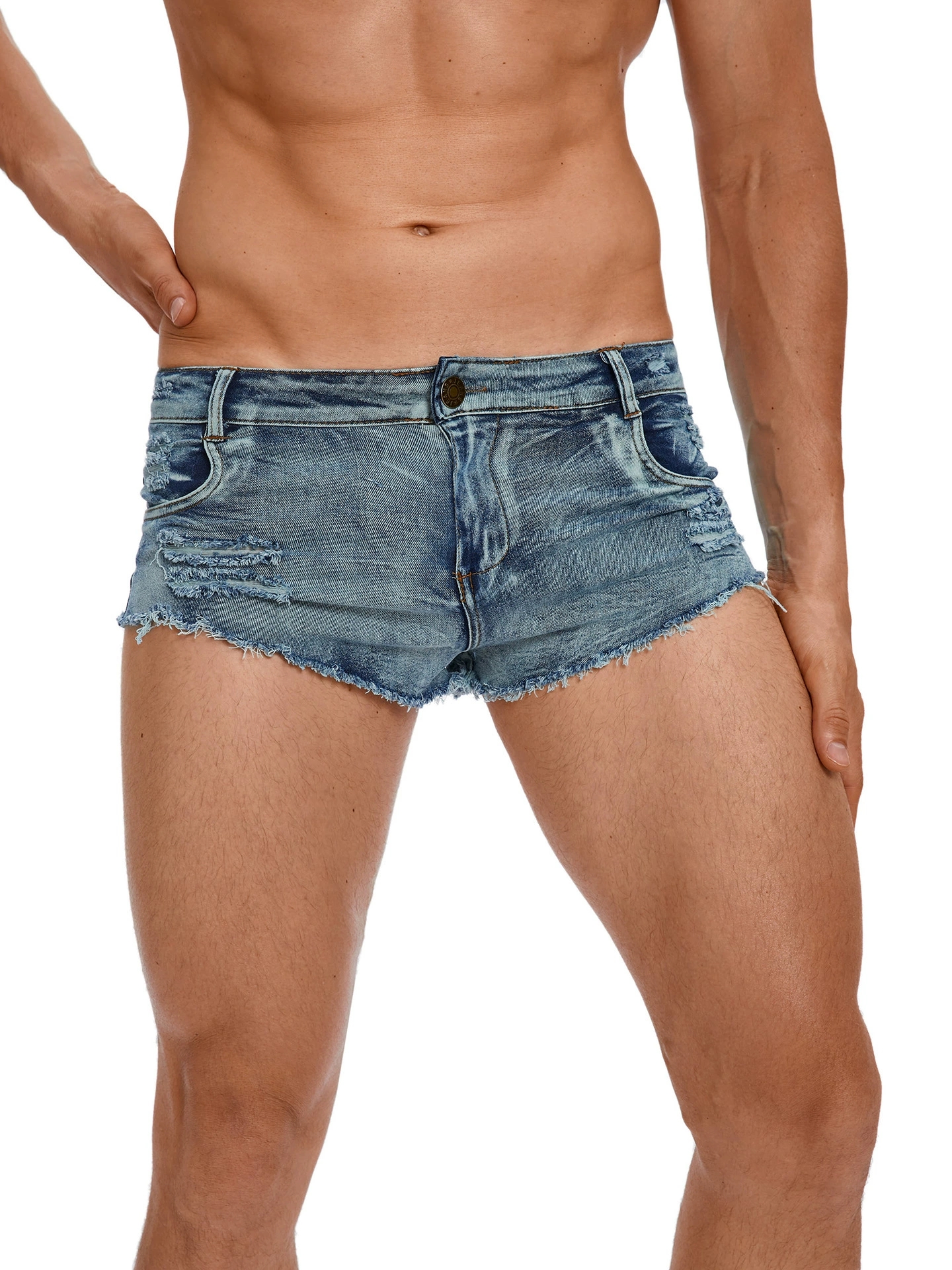 Men's Tight Low Waist Jeans Sh - Men'S Fashion Linen Pants recensie en prijs