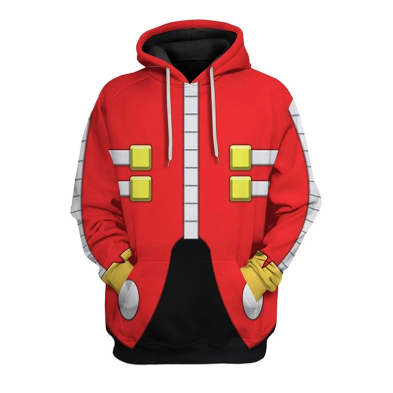 2025 New Dr. Eggman Cosplay Co - Streetwear Hoodie recensie en prijs