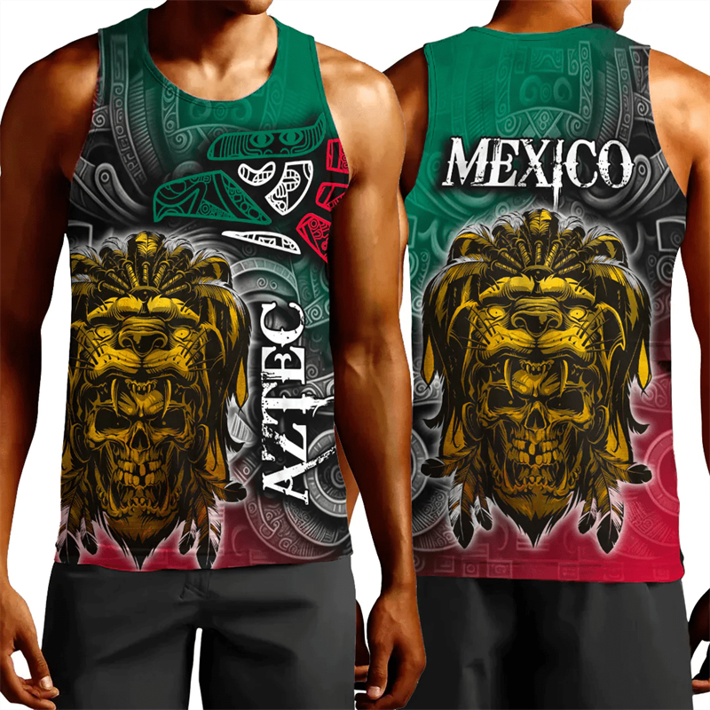 Trendy Mexico Flag Graphic Tan - Mens Fashion Mexico recensie en prijs