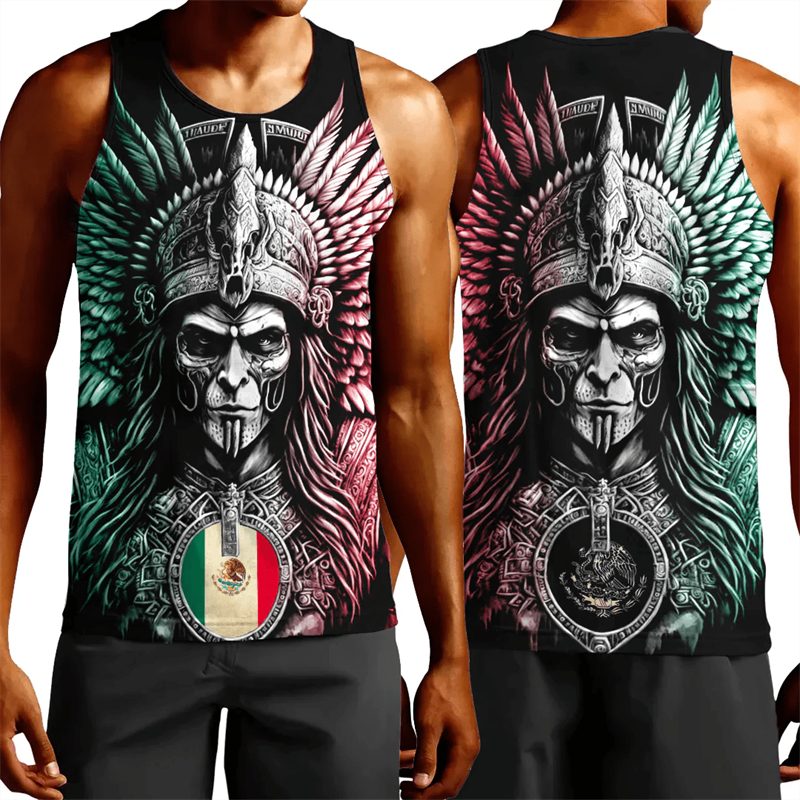 Trendy Mexico Flag Graphic Tan - Mens Fashion Mexico recensie en prijs