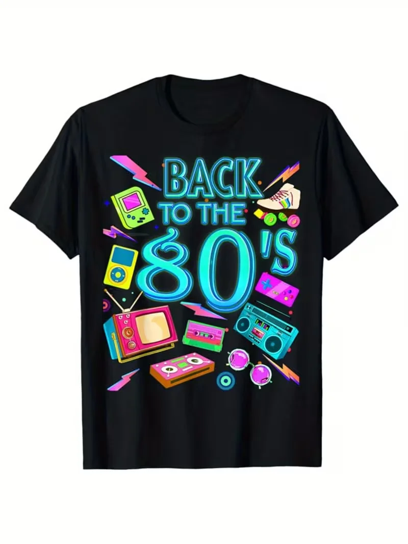 3D Digital Print Retro 80s Gra - Mens Fashion In The 80S recensie en prijs