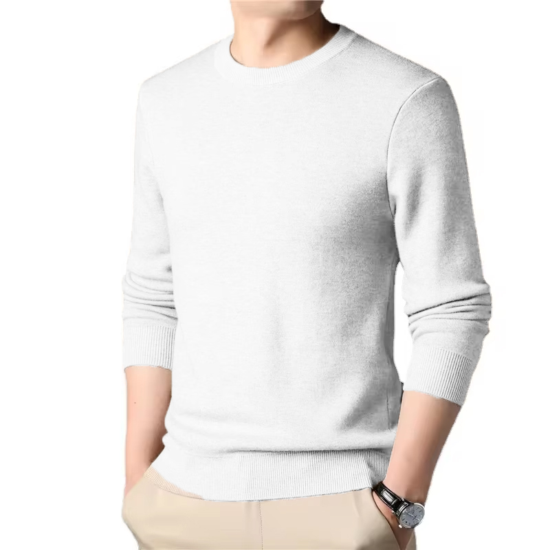Men's Solid Color Knitted Pull - Mens Fashion Jumpers recensie en prijs