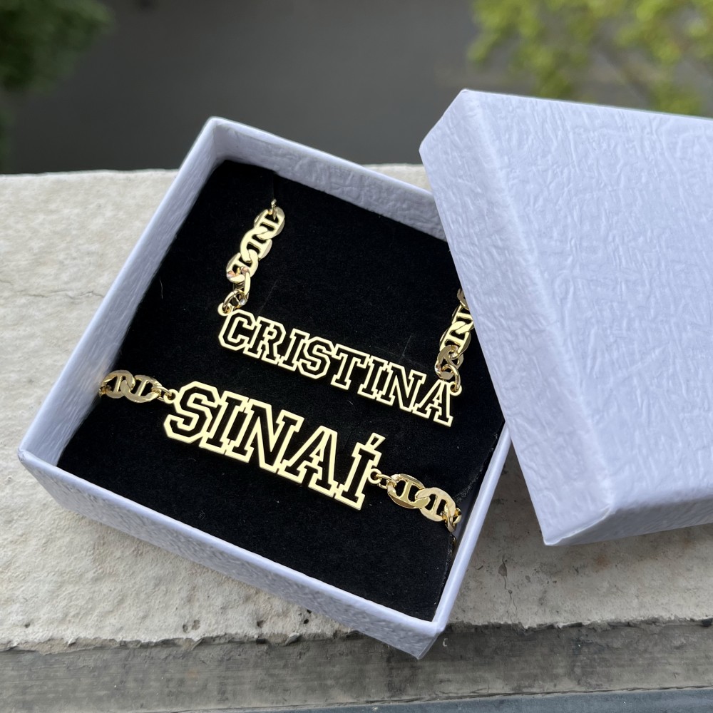 DUOYING Custom Name Hollow Nec - Men'S Fashion Gold Chain recensie en prijs
