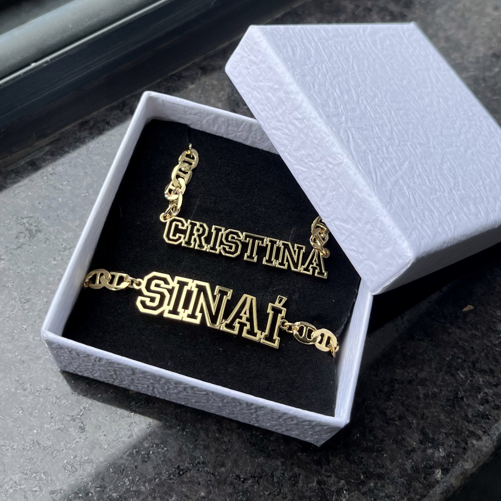 DUOYING Custom Name Hollow Nec - Men'S Fashion Gold Chain recensie en prijs