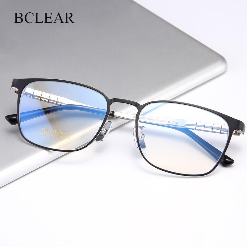 BCLEAR Pure Titanium Full Rim  - Men'S Fashion Glasses 2026 recensie en prijs