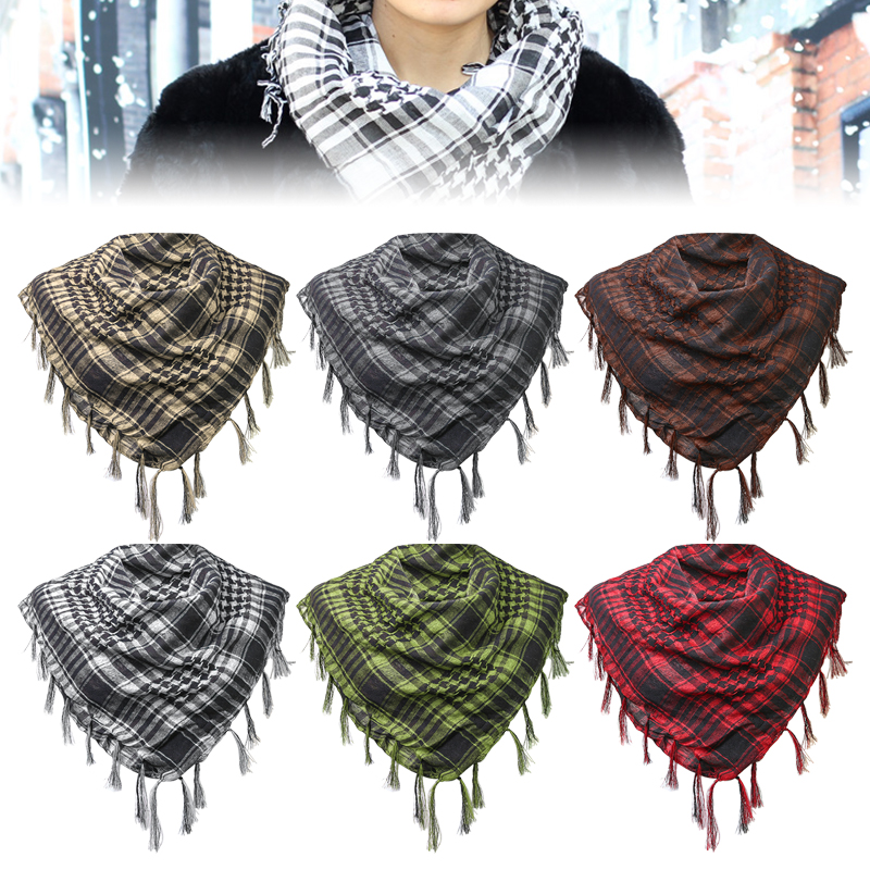 Houndstooth Scarf Plaid Hijab  - Men Fashion Elegant recensie en prijs