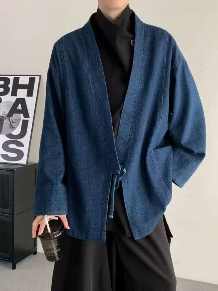 Vintage Japanese Style Denim C - Mens Fashion Jumpers recensie en prijs