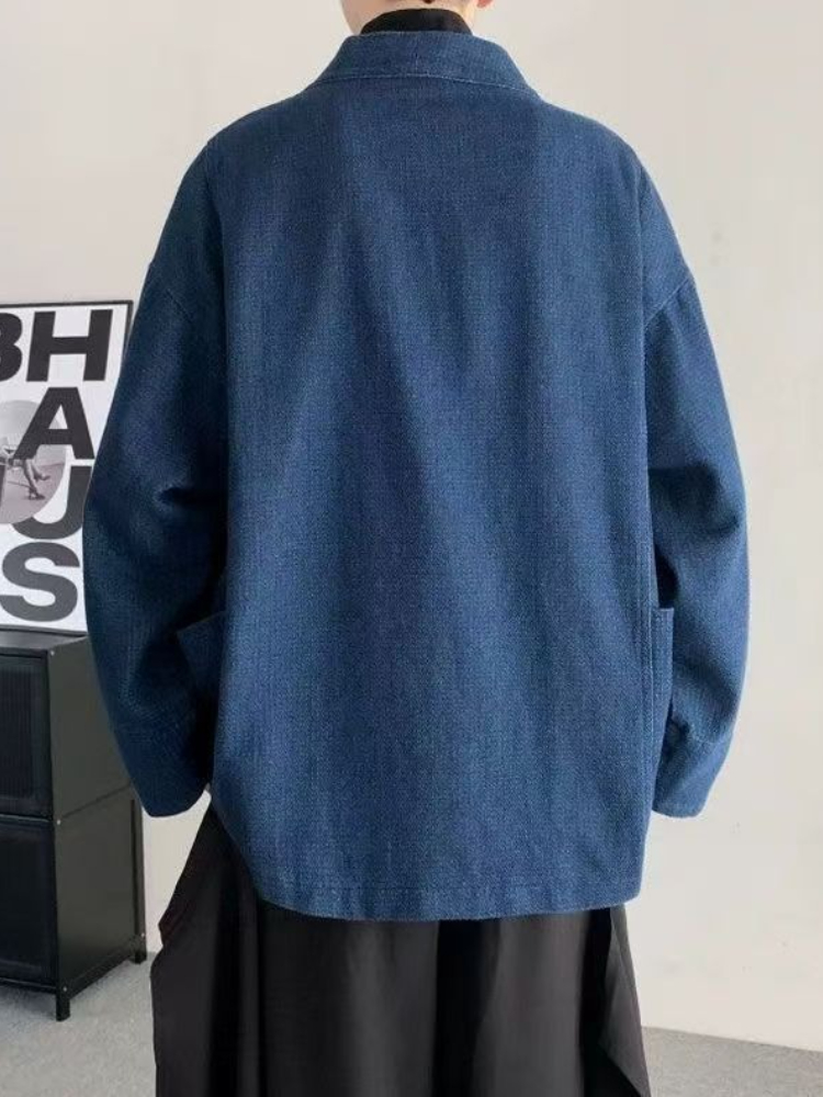 Vintage Japanese Style Denim C - Mens Fashion Jumpers recensie en prijs