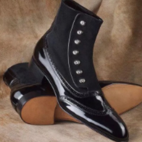 Men's Leather Suede Chelsea Bo - Men Fashion Elegant recensie en prijs
