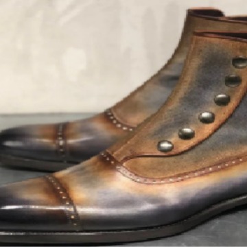 Men's Leather Suede Chelsea Bo - Men Fashion Elegant recensie en prijs