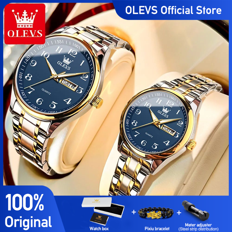 OLEVS 5567 Brand Couple Quartz - Mens Fashion In 40S recensie en prijs
