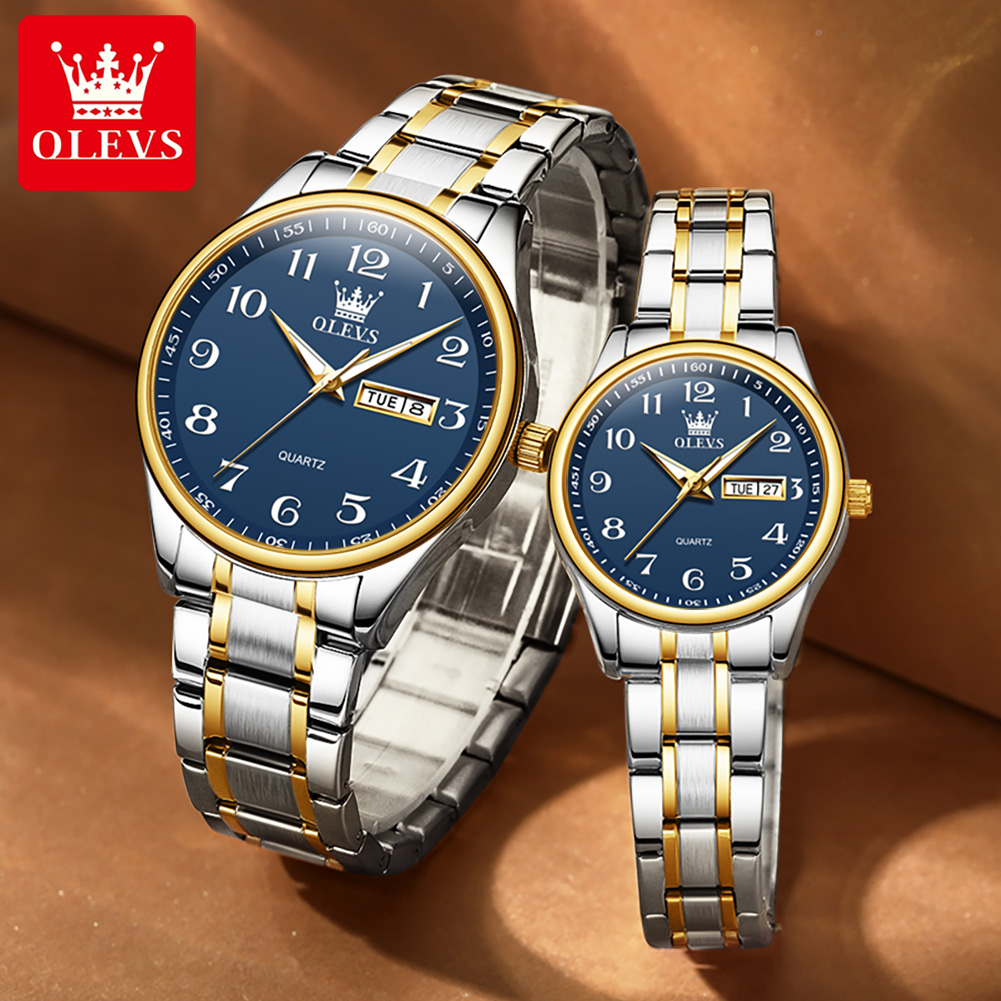 OLEVS 5567 Brand Couple Quartz - Mens Fashion In 40S recensie en prijs