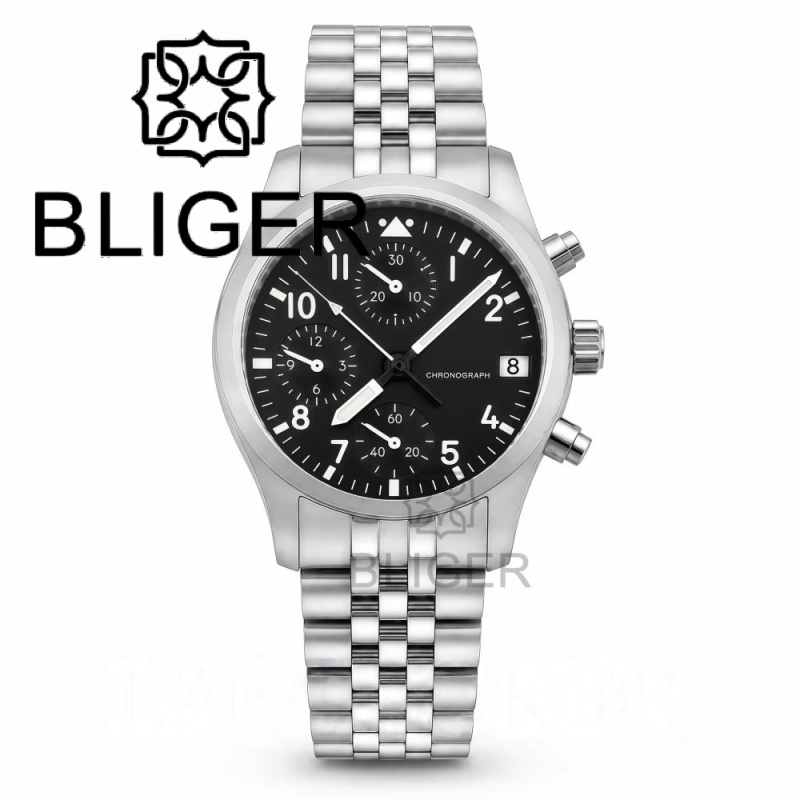 BLIGER Full Black Brushed 38mm - Mens Fashion Bracelet recensie en prijs