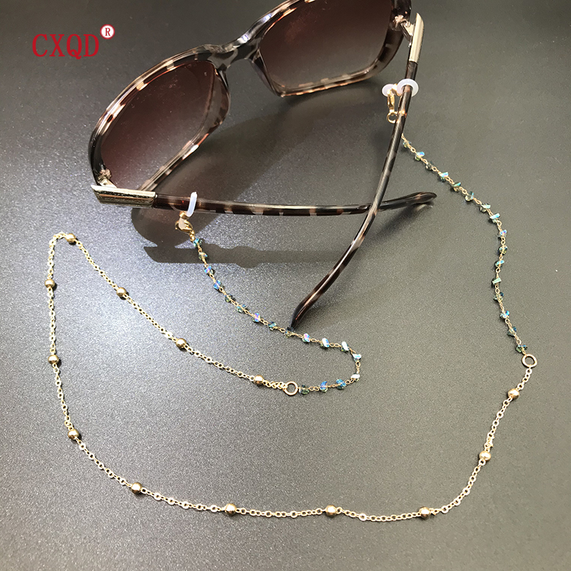 Colorful Triangular Glass Bead - Men'S Fashion Gold Chain recensie en prijs
