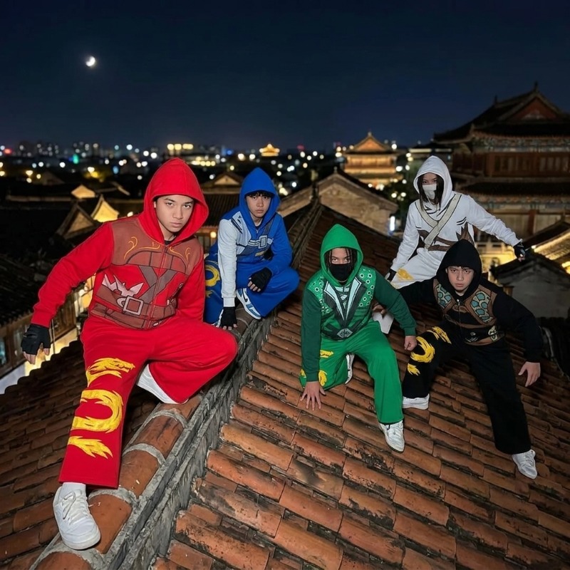 Ninja Warrior Armor Hoodie Set - Streetwear Hoodie recensie en prijs