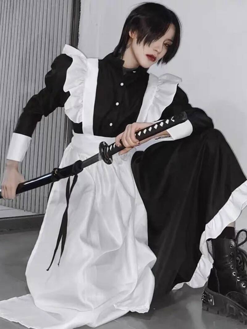 Maid Costume For Women Men Dai - Men'S Fashion All Black Outfit recensie en prijs