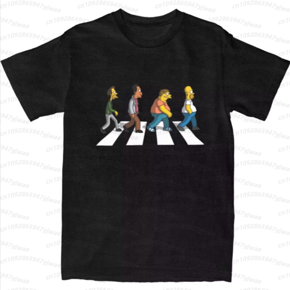2026 men Simpsons Dad Sidewalk - Men'S Fashion Undershirt recensie en prijs