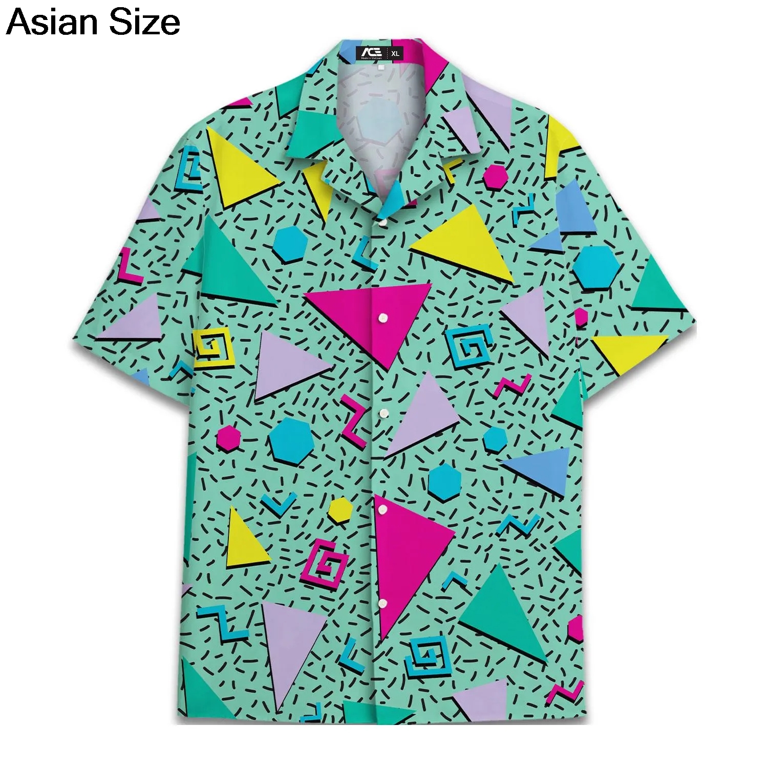 Retro 80s Pop Art Hawaiian Shi - Men'S Fashion From The 80S recensie en prijs