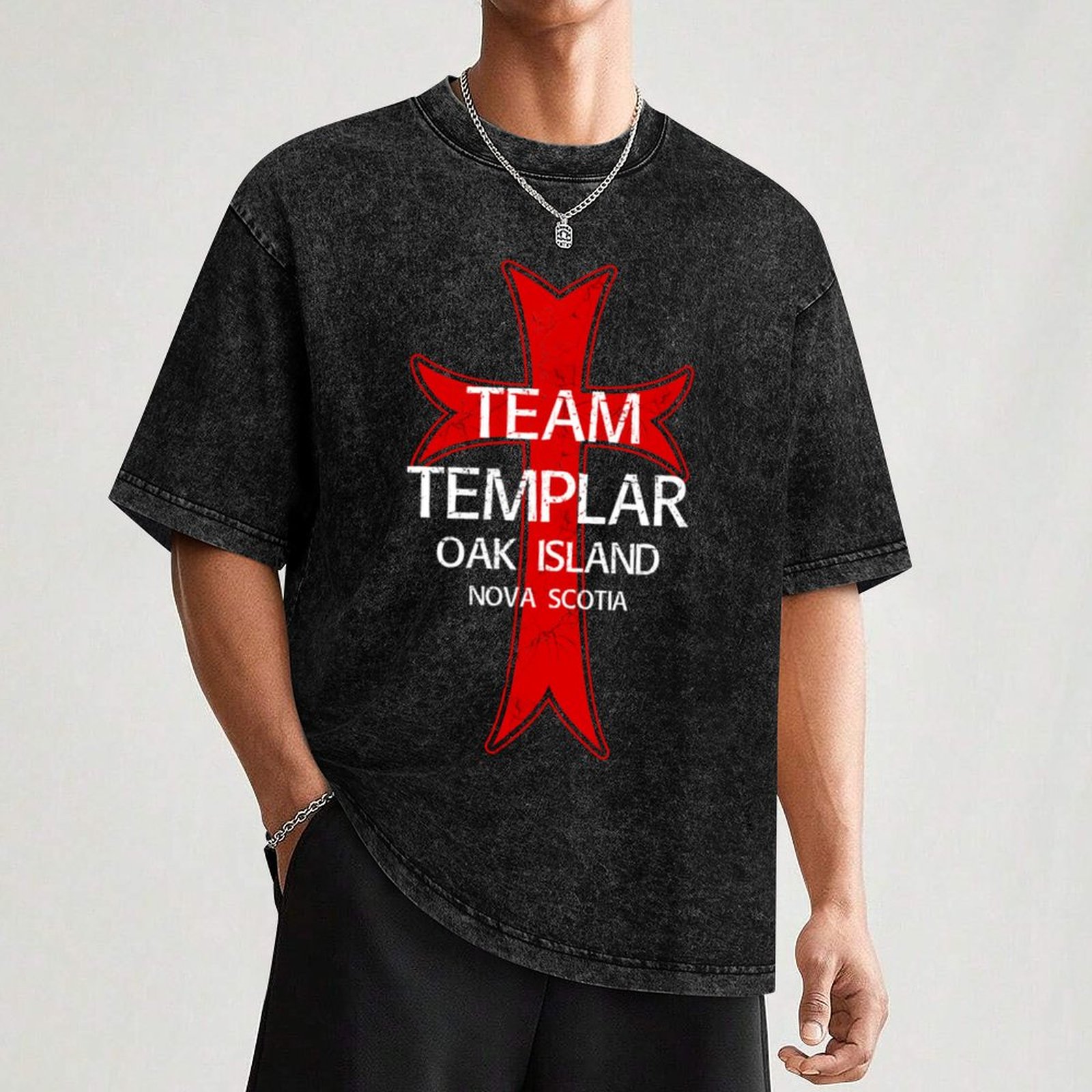 Oak Island Treasure Hunter Kni - Men'S Fashion Nova Shirts recensie en prijs