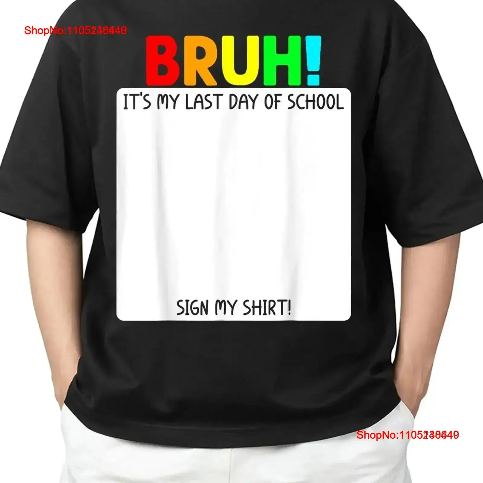 Student Autograph Bruh It s My - Men'S Fashion Today recensie en prijs