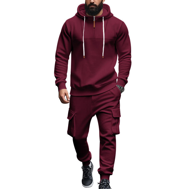 Men's Hoodie Pants Set Fleece  - Streetwear Hoodie recensie en prijs