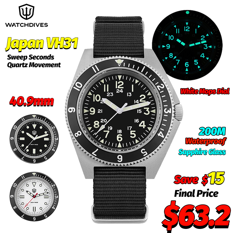 Watchdives WD1972 Quartz Watch - Mens Fashion Bracelet recensie en prijs