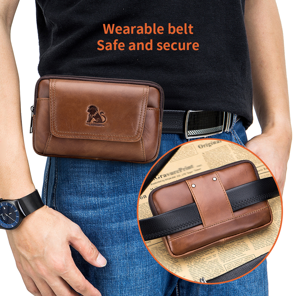 Genuine leather men's waist ba - Leather Belt Braided recensie en prijs