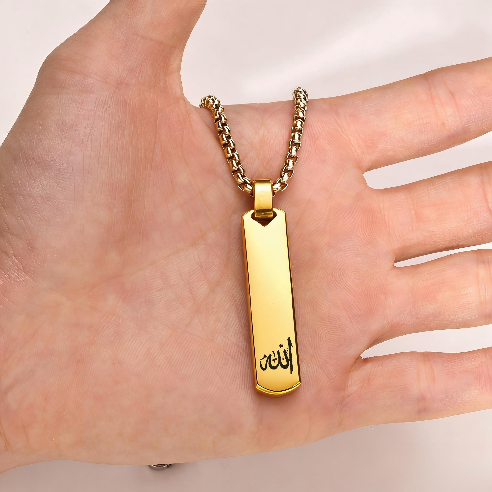 3D Bar Necklace, Cool Simple D - Men'S Fashion All Black Outfit recensie en prijs
