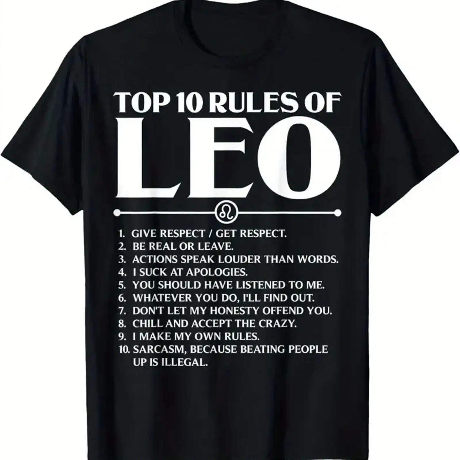 Men's Leo Zodiac Sign Cotton T - Men'S Fashion Rules recensie en prijs