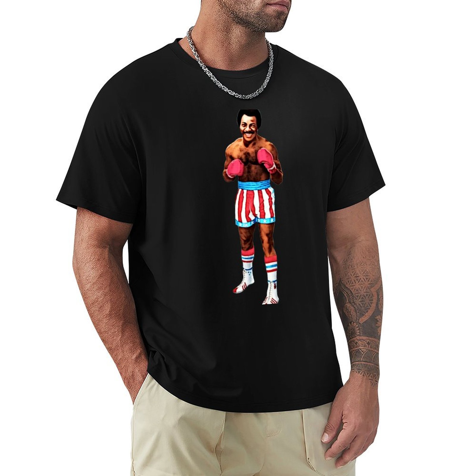 Carl Weathers Apollo Creed T-S - Men'S Fashion For Hot Weather recensie en prijs