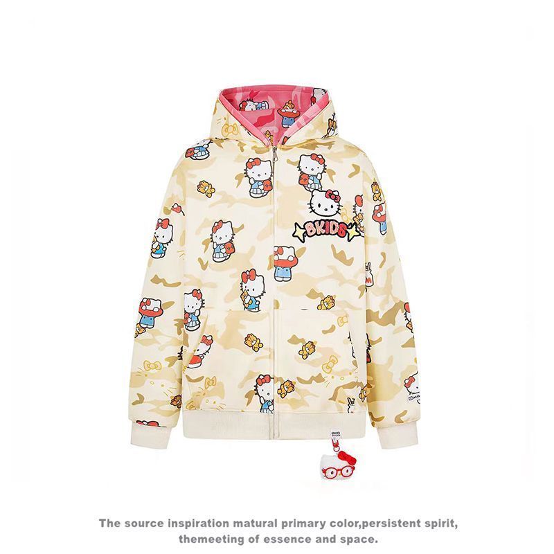 Ins New Hello Kitty Bapes Camo - Streetwear Hoodie recensie en prijs