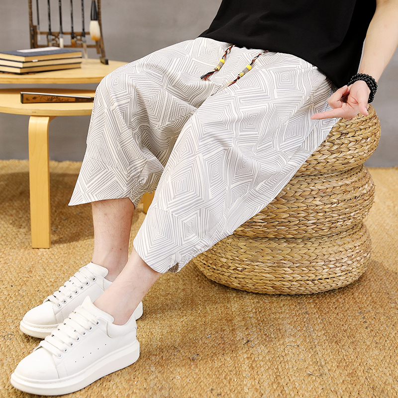 2026 Summer Men's Casual Loose - Men'S Fashion Linen Pants recensie en prijs