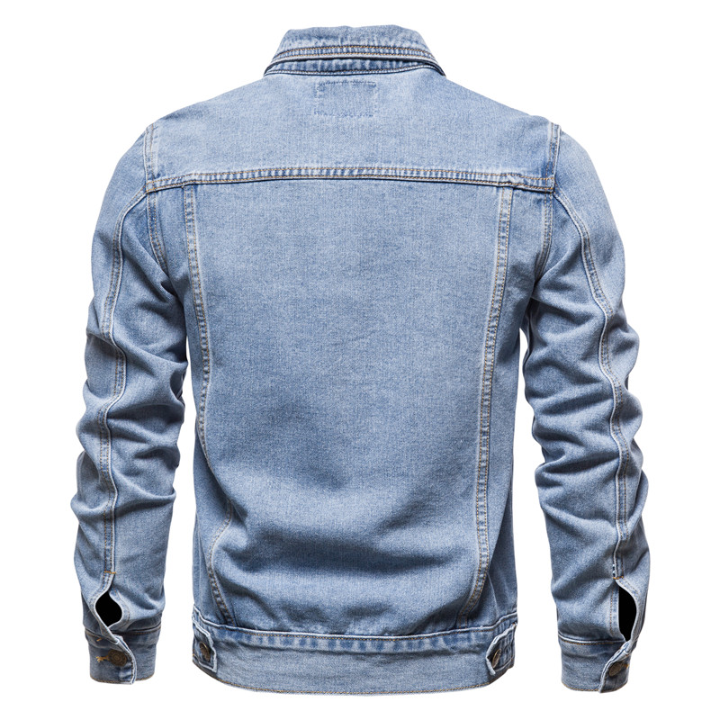 2025 Autumn Men Solid Denim Ja - Men'S Fashion Linen Pants recensie en prijs