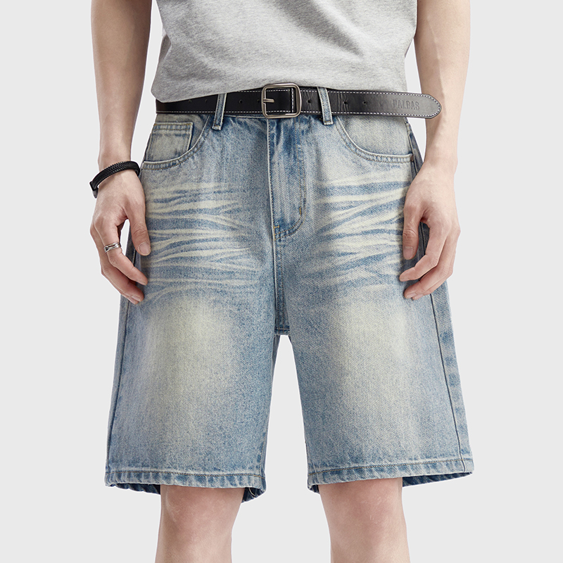 Vintage Washed Denim Shorts Me - Men'S Fashion Linen Pants recensie en prijs