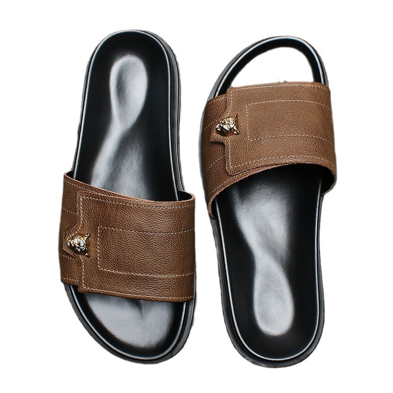 2025 New Genuine Leather Slipp - Mens Fashion Summer 2025 recensie en prijs