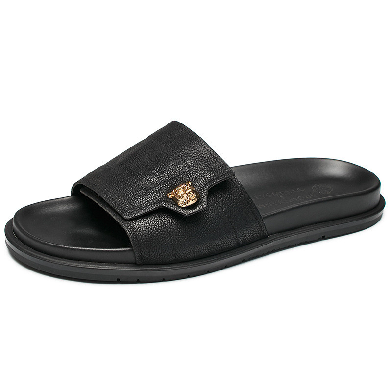 2025 New Genuine Leather Slipp - Mens Fashion Summer 2025 recensie en prijs