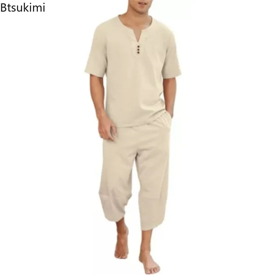 2026 Men's Hip Hop Cotton Line - Men'S Fashion Linen Pants recensie en prijs
