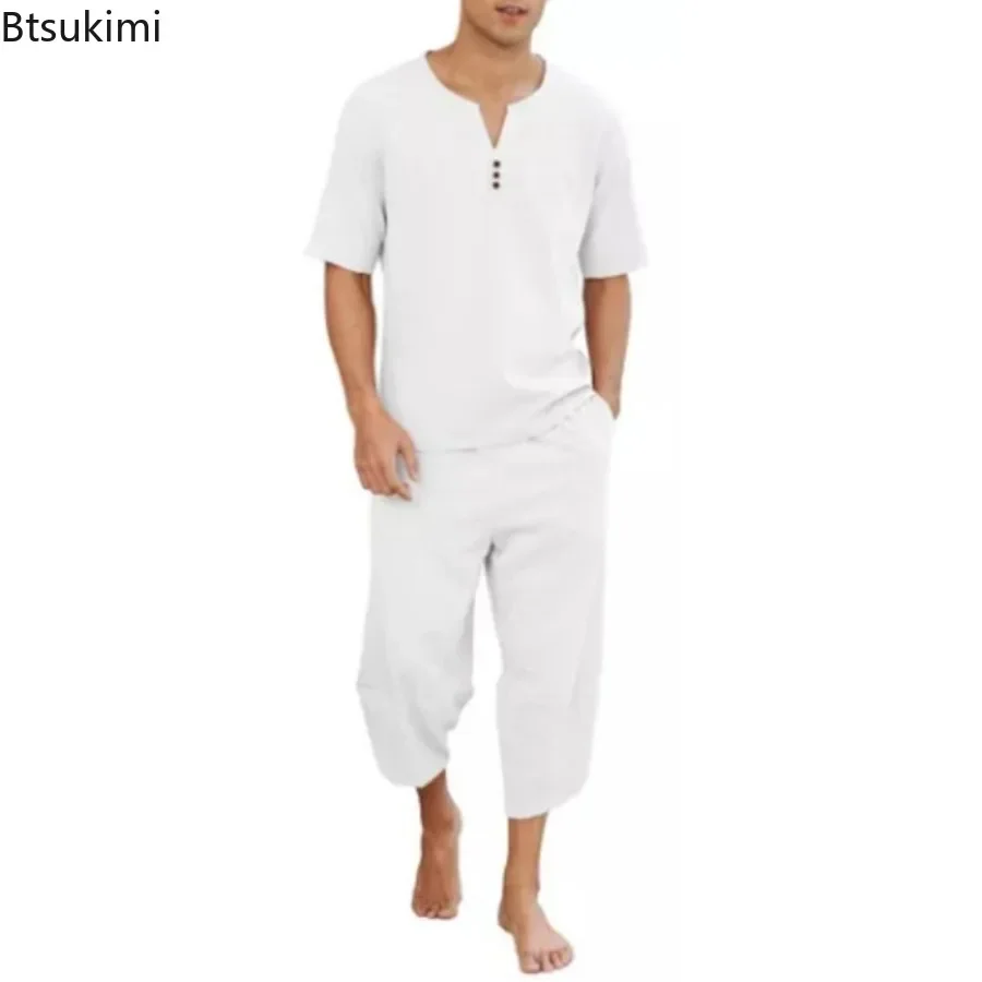 2026 Men's Hip Hop Cotton Line - Men'S Fashion Linen Pants recensie en prijs